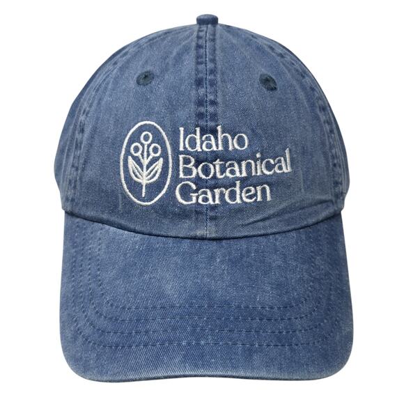 Idaho Botanical Garden Slideback Hat Blue One Size Port & Company - Picture 1 of 10
